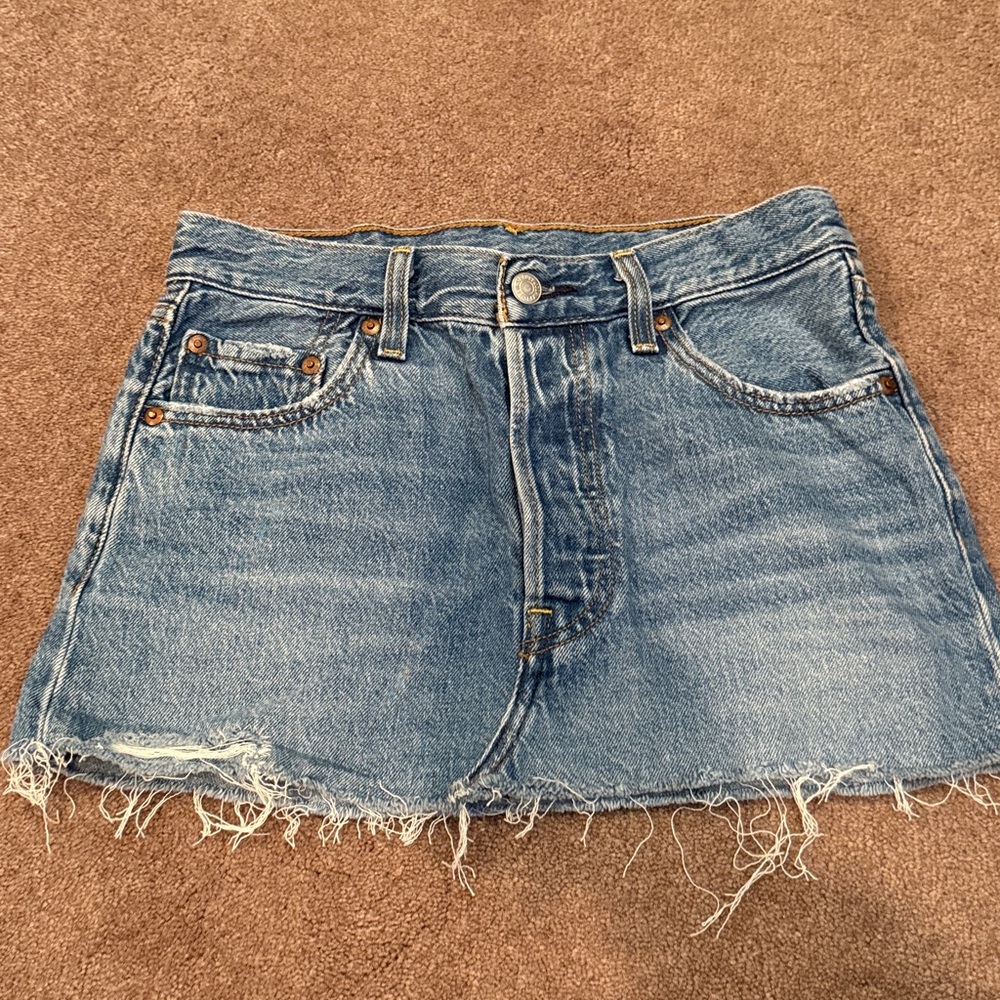 Handmade Levi’s Jean skirt